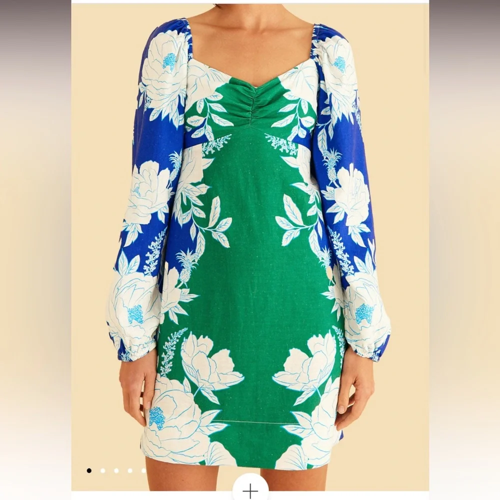 FARM Rio Soft Garden Mini Dress - Picture 3 of 13